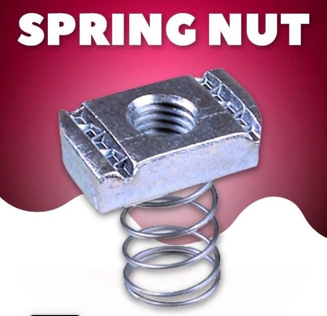 Precision Spring Nut Fastener